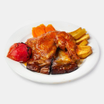 مرغ خورشی نیم پرس